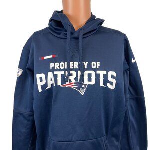 Nike New England Patriots Sweatshirt Mens Size M NFL Property Dri Fit Football